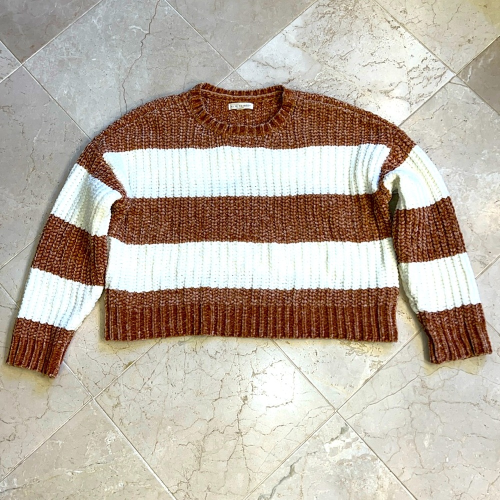 Bundle of 3 L.A. Hearts Kendall Kylie PacSun Chenille Cropped Sweaters - XS/S - Picture 4 of 7